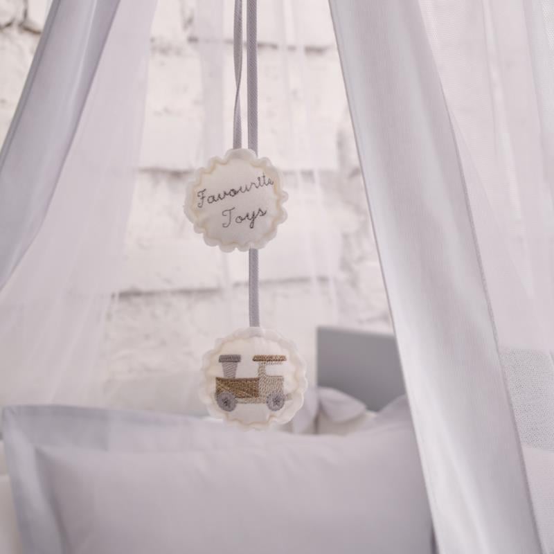 Cibinlik Tül - Paris - Toys- Gri - 6 mt