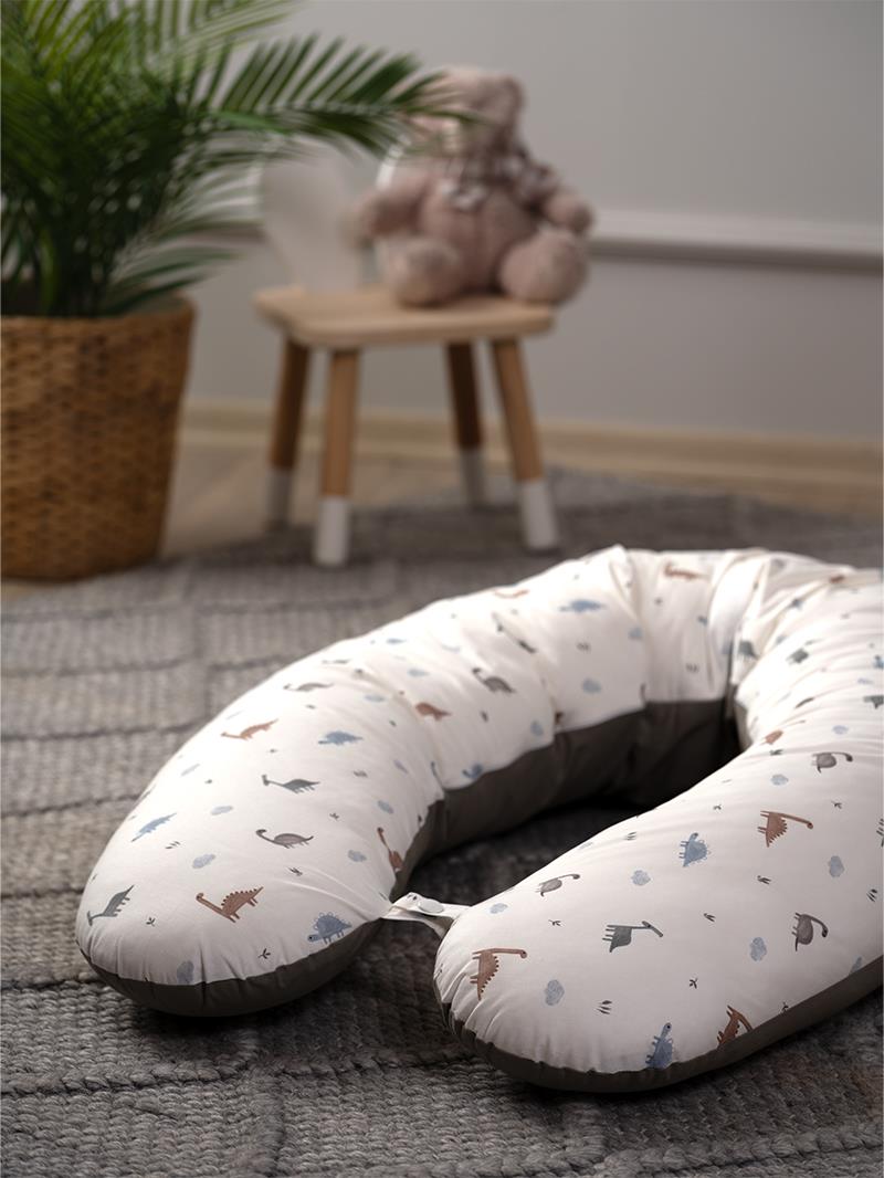 Hamile Destek Minderi - Dinosaurus - Yeşil - 160 Cm