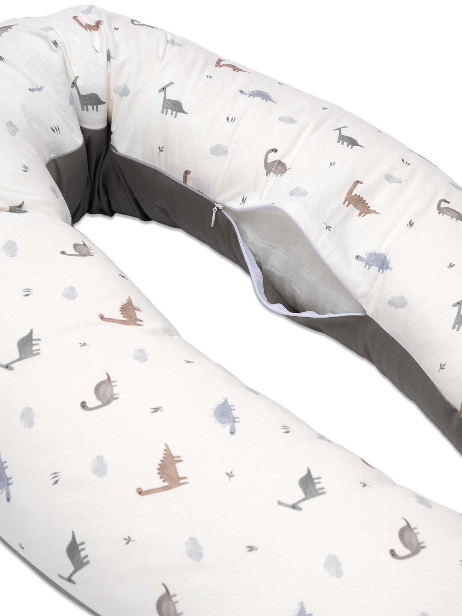 Hamile Destek Minderi - Dinosaurus - Yeşil - 160 Cm