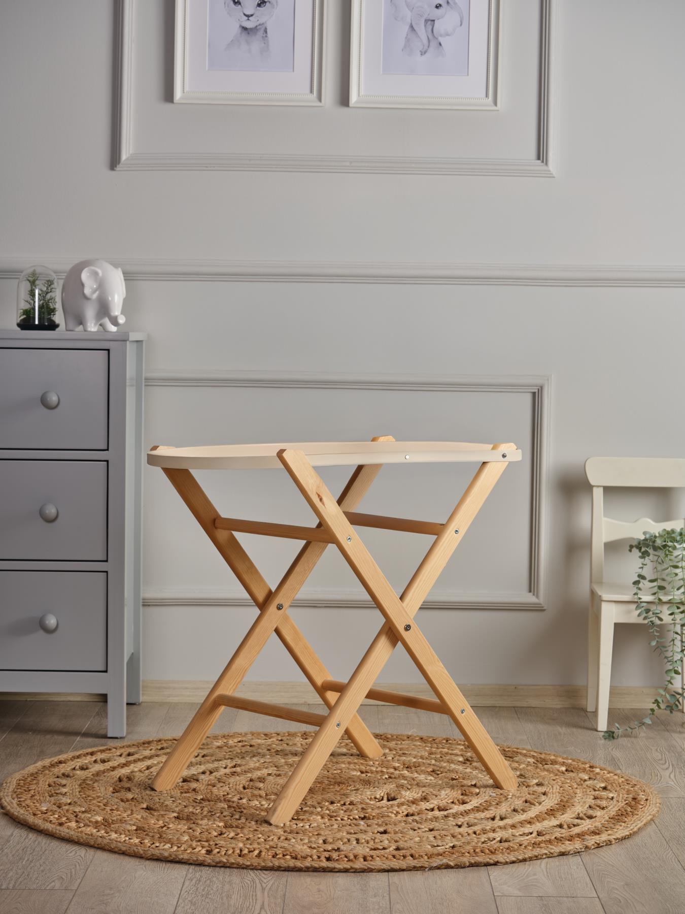 Moses Basket Stand - Naturel