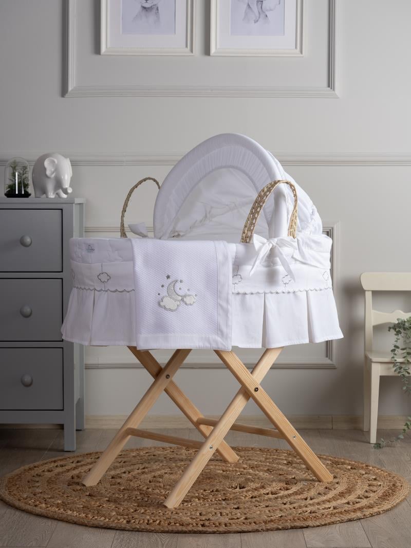 Moses Basket Set - Luna Chic
