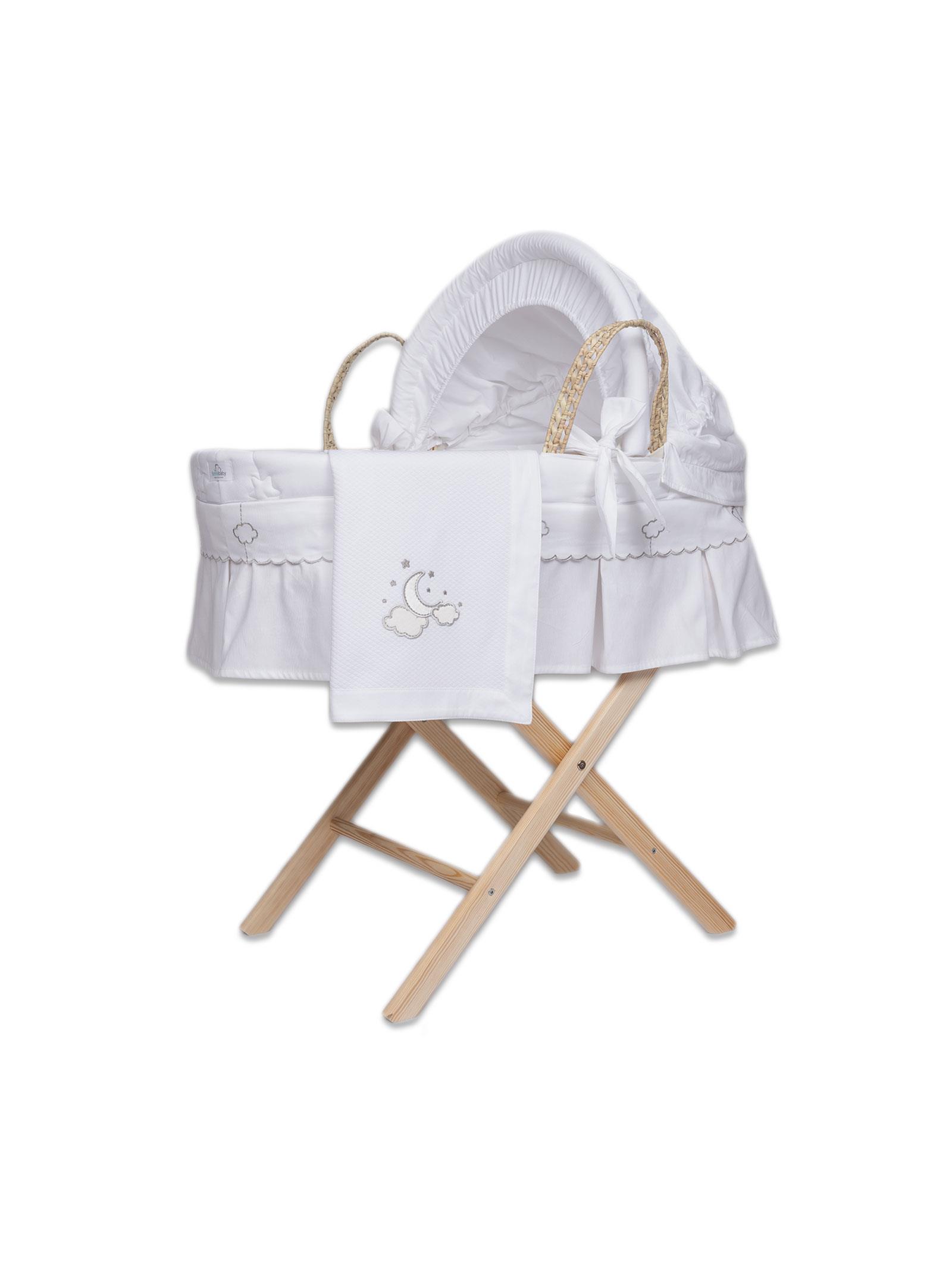 Moses Basket Set - Luna Chic