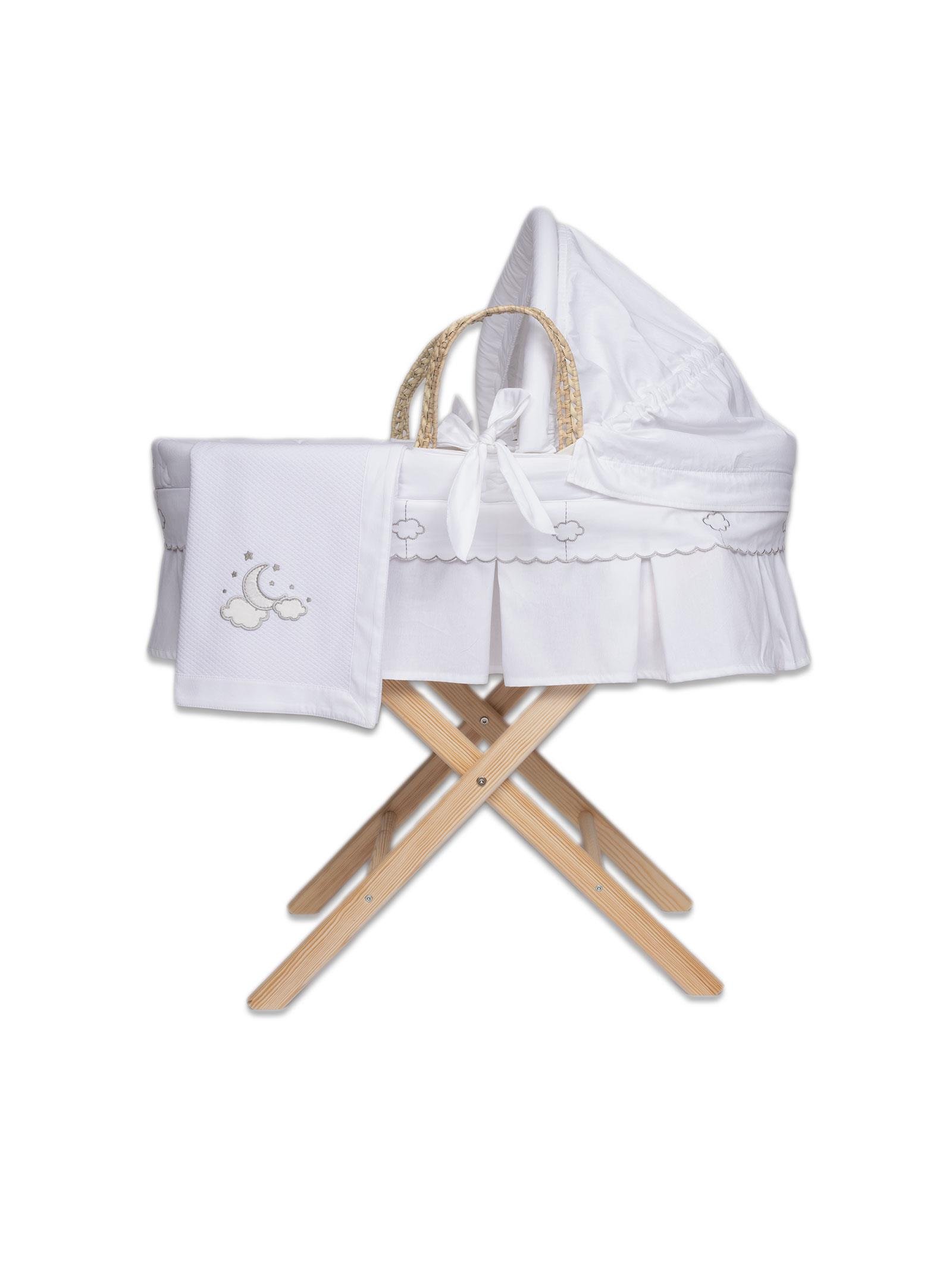 Moses Basket Set - Luna Chic