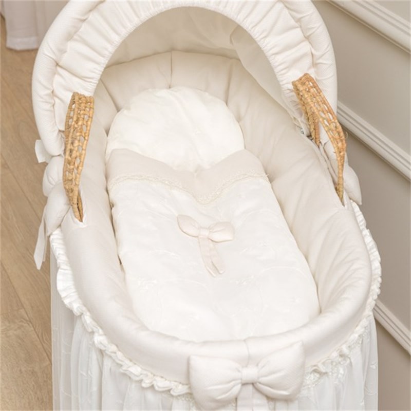 Moses Basket Textiles - Premium Cream