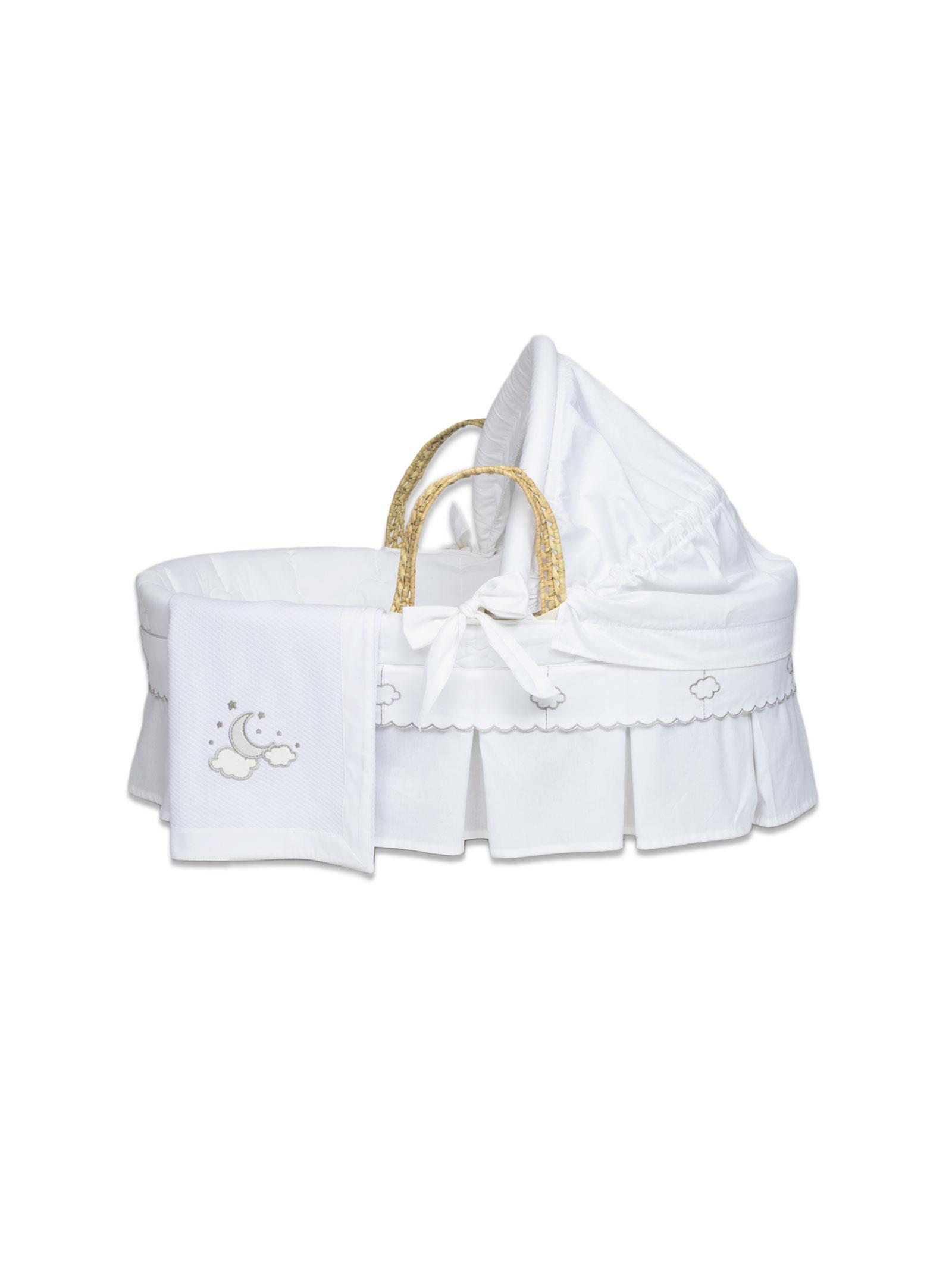 Moses Basket Textiles - Luna Chic