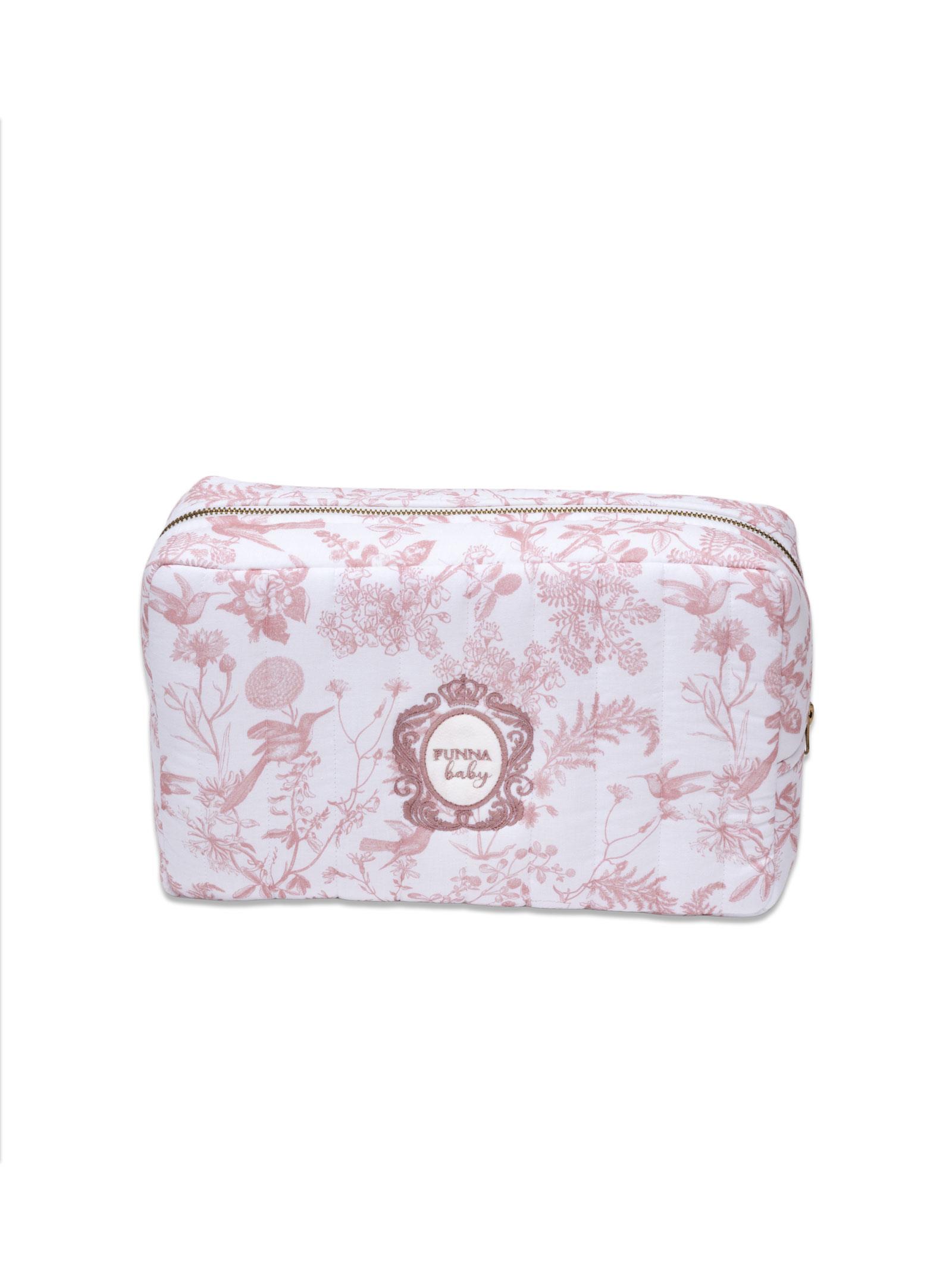 Kozmetik Çantası - Hummingbird - Pembe - 28 X 16 Cm