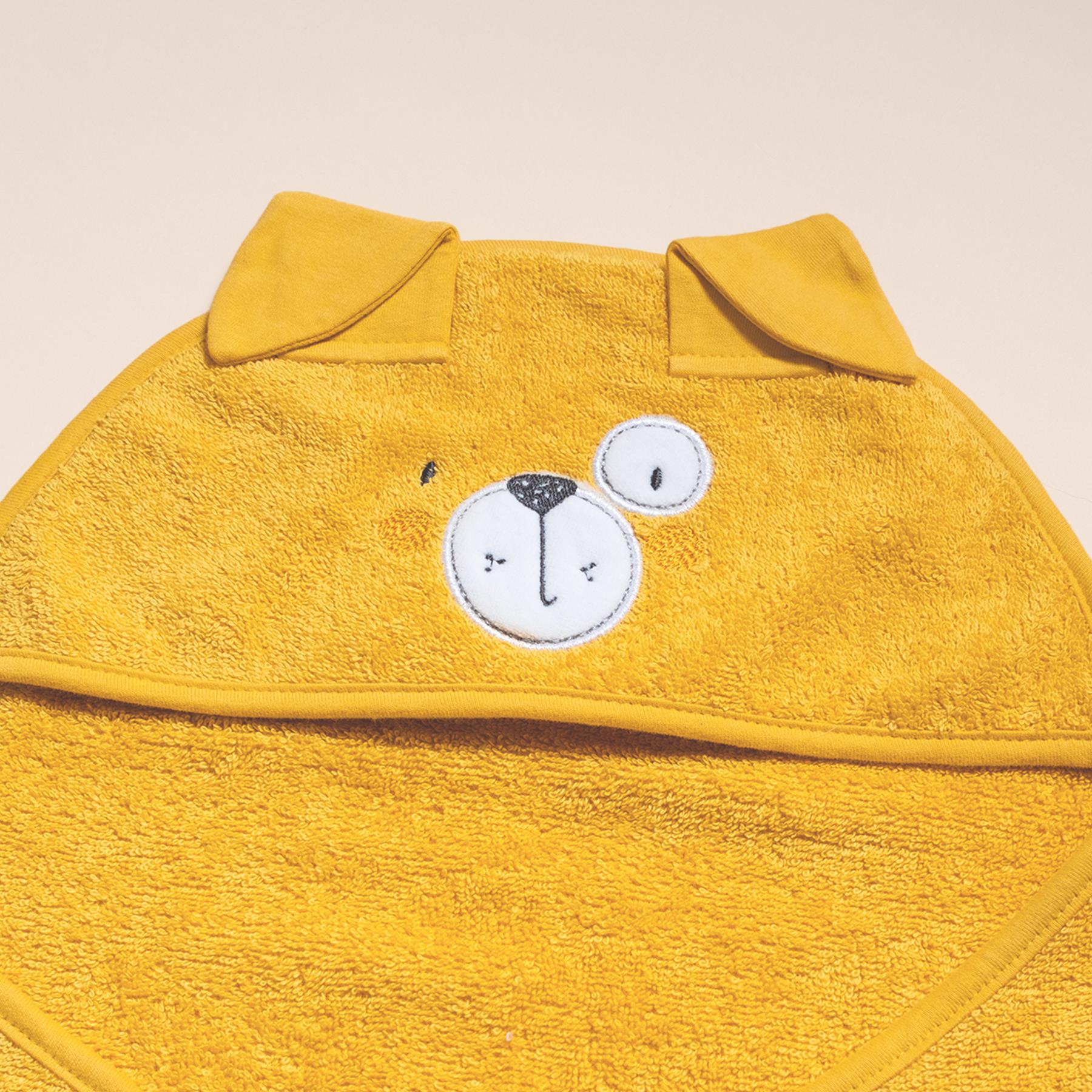 Kundak - Bath Time - Sarı - 70 Cm