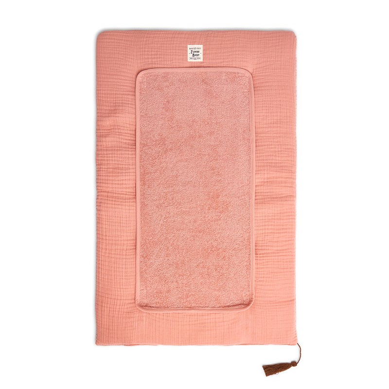 Muslin Altaçma Minderi - Coral - Yavruağızı - 50 x 80 Cm