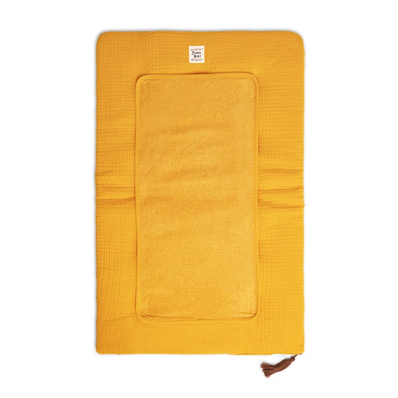 Muslin Altaçma Minderi - Marigold - Hardal - 50 x 80 Cm