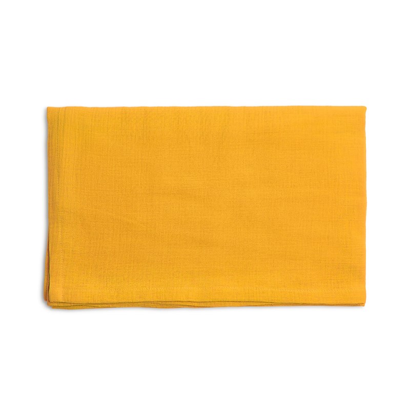 Muslin Düz Çarşaf - Marigold - Hardal - 70 x 140 Cm