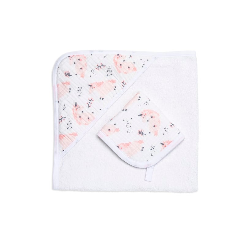 Muslin Havlu Seti - Unicorn - 75x75/30x30