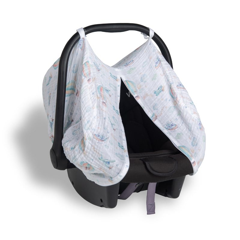 Muslin Oto Koltuk Kılıfı - Sky - Standard
