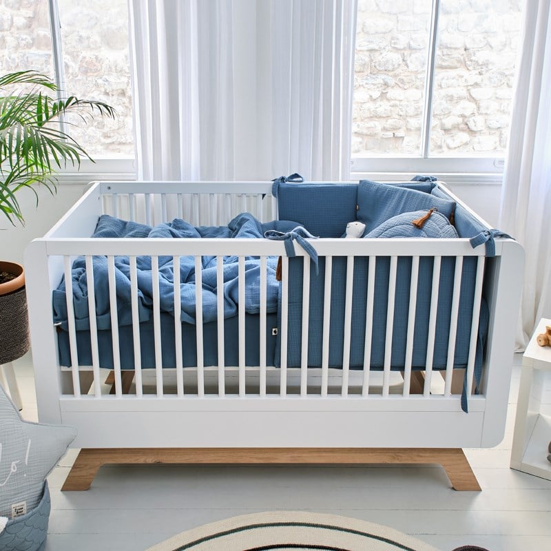 Muslin U Baş Koruma - Province - Petrol - 60 x 120 Cm