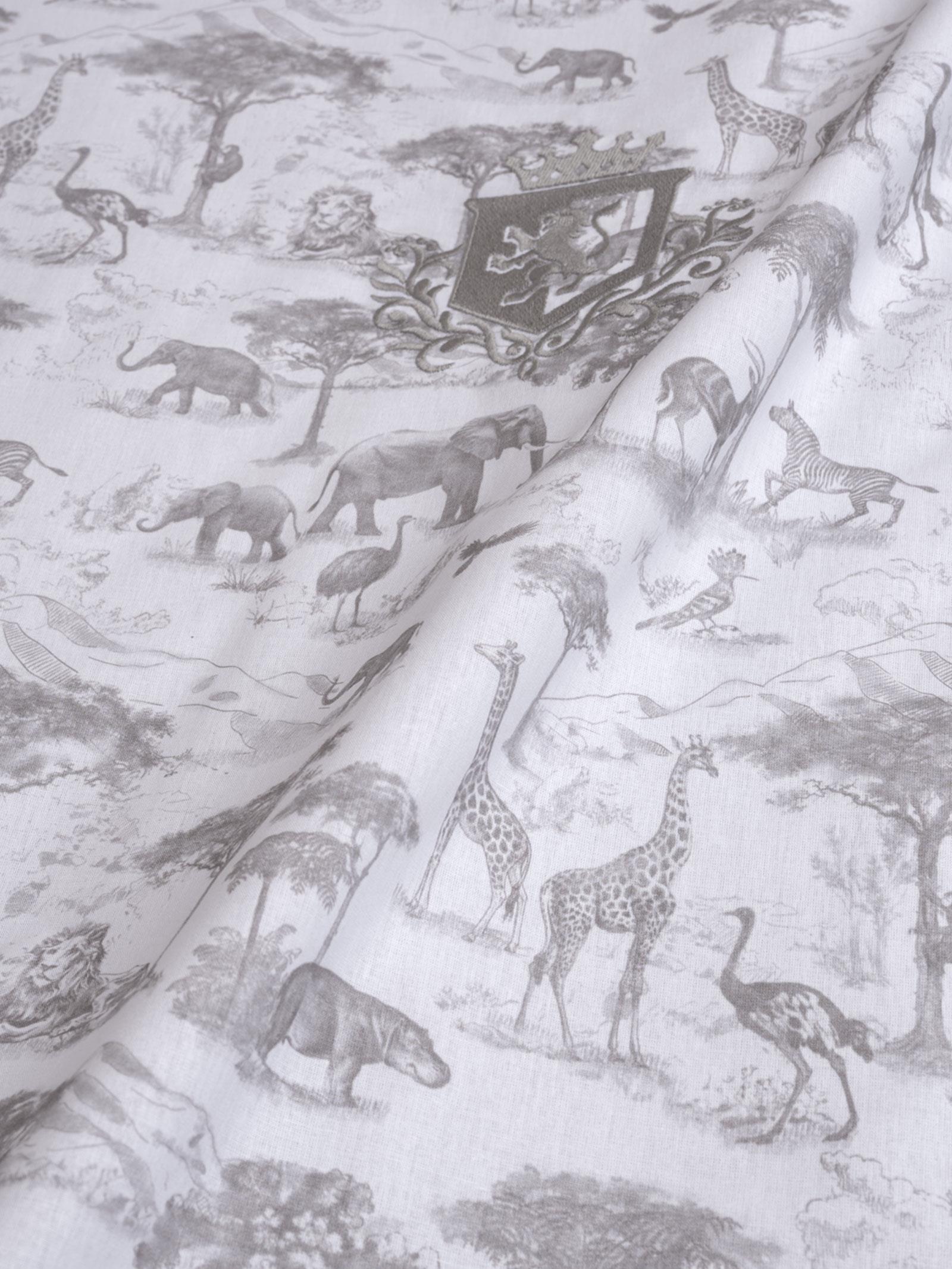 Nevresim Takımı (4 parça) - Safari - Gri - 100 X 150 Cm