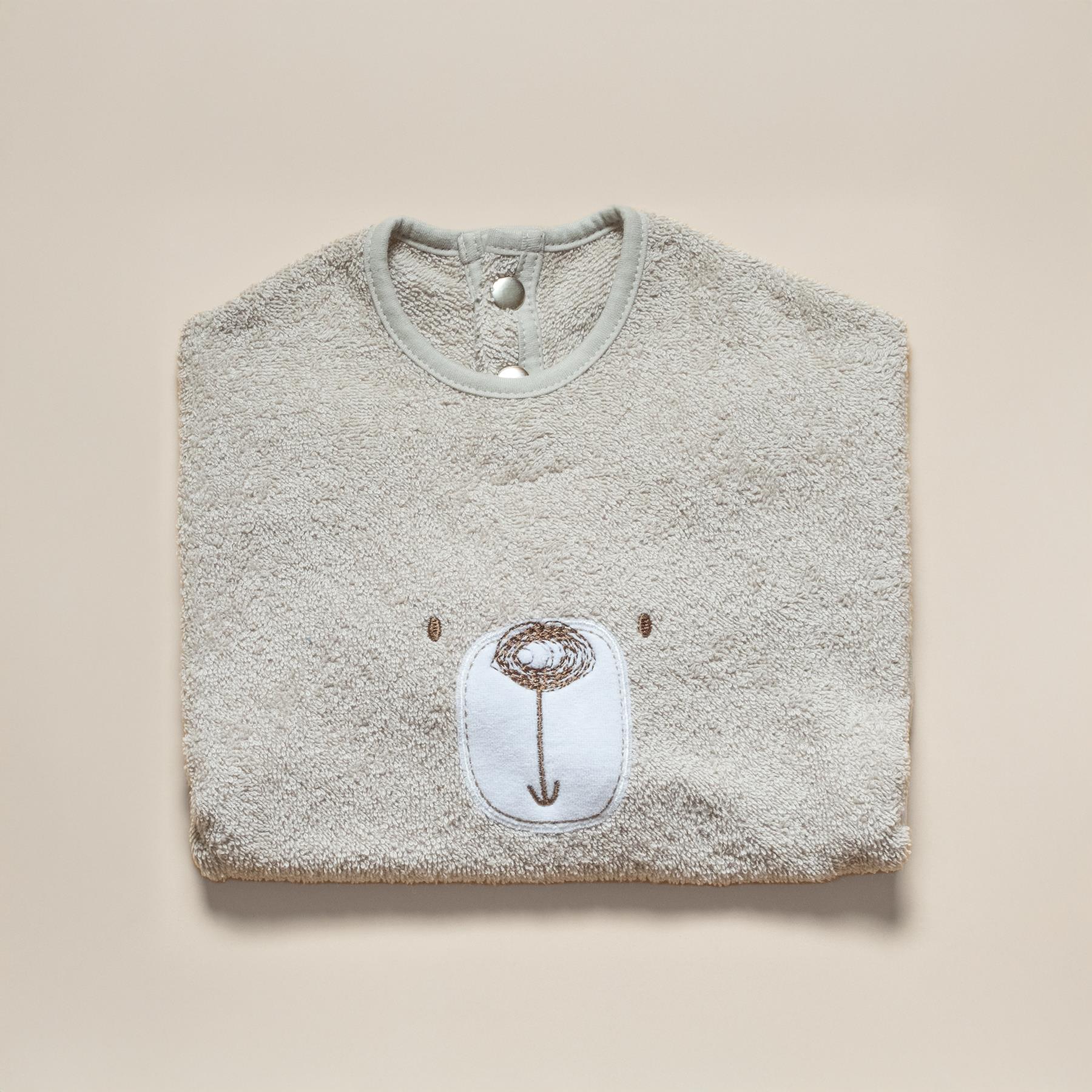 Önlük - Bath Time - Bej - 1 Yaş