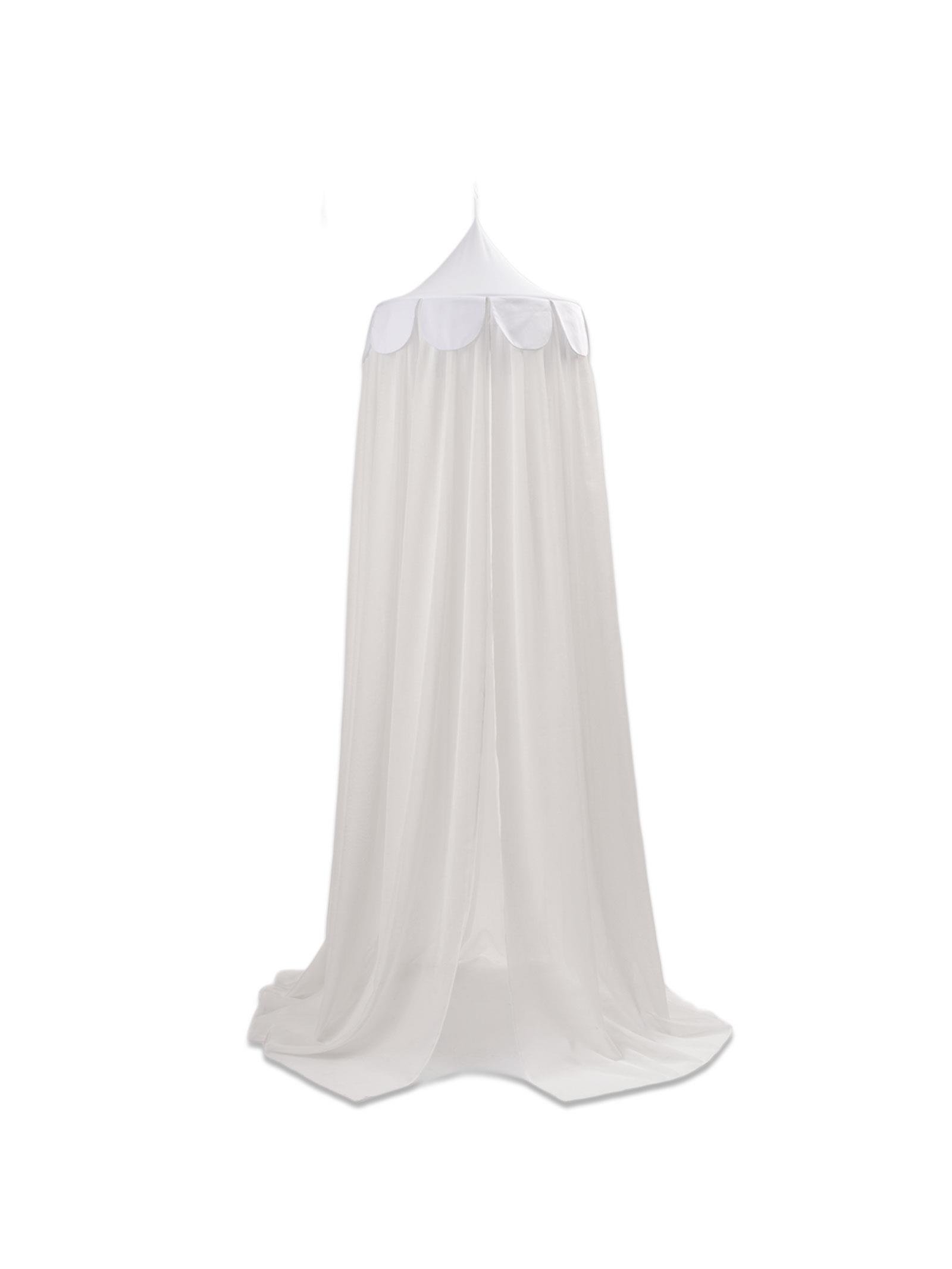 Romantika Cibinlik - Sateen - Beyaz - 2 X 4 Mt