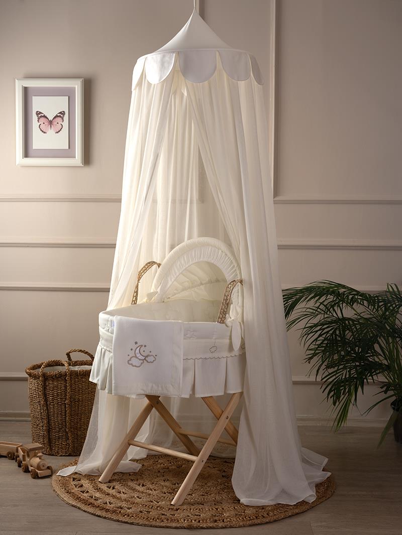 Romantika Cibinlik - Sateen - Krem - 2 X 4 Mt