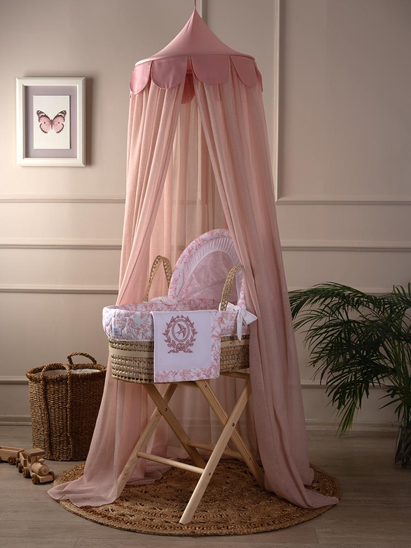 Romantika Cibinlik - Sateen - Pembe - 2 X 4 Mt