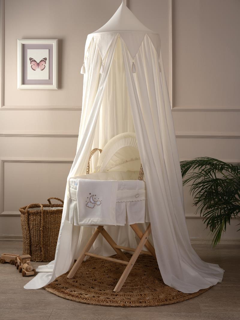 Romantika Cibinlik - Vual - Krem - 2 X 4 Mt