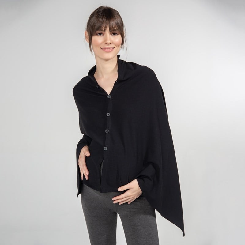 Şal - Patricia - Siyah