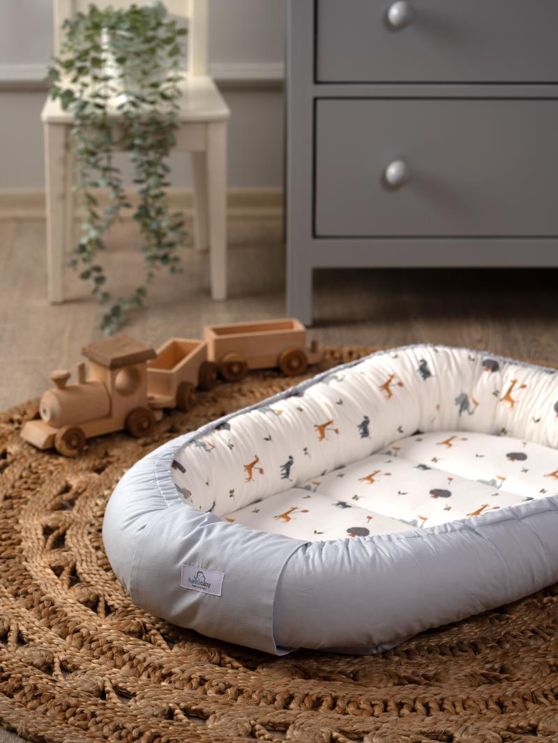 Uyku Minderi - Zoo - Mavi - 60 X 75 Cm