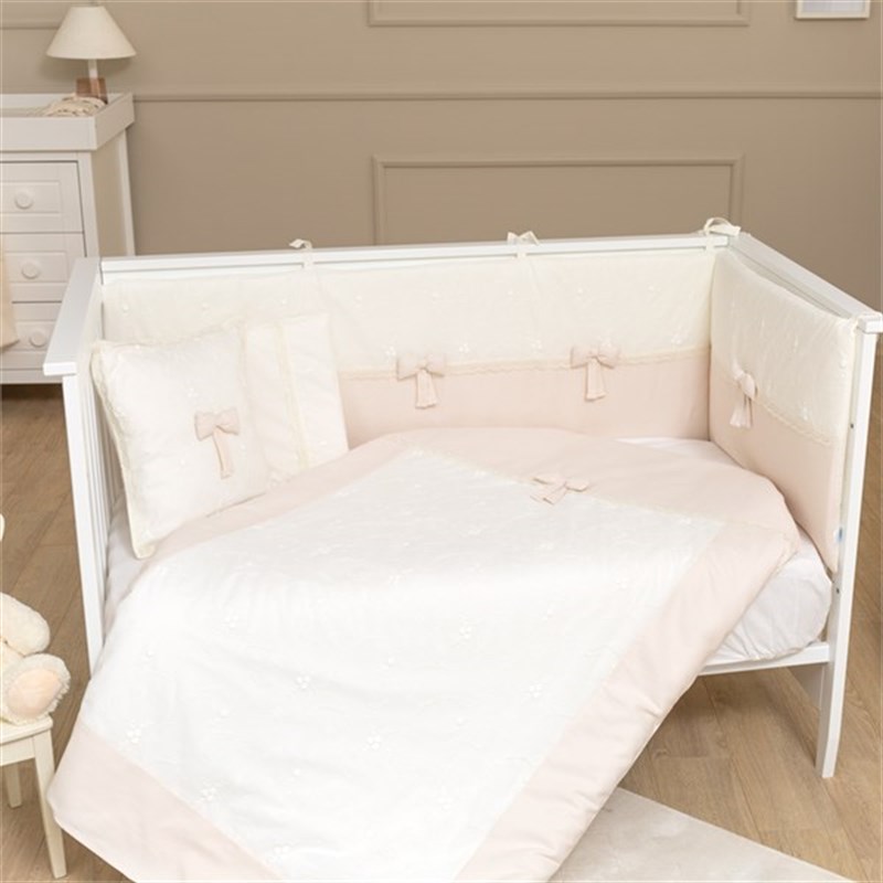 Bedding Set - 70X130 - Premium Baby - Cream