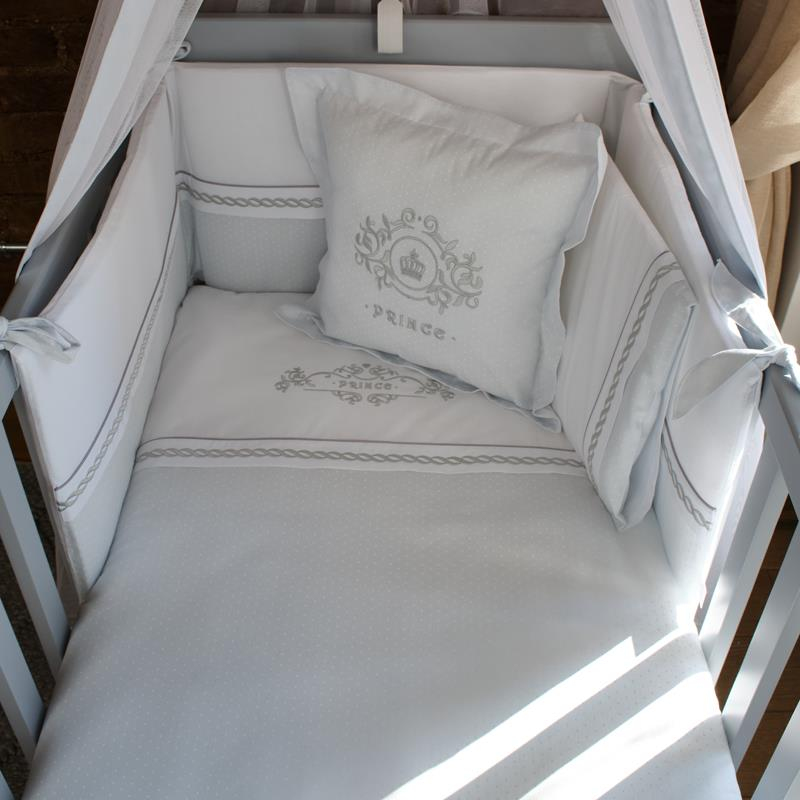 Bedding Set - Prince - Blue - 60/70 cm