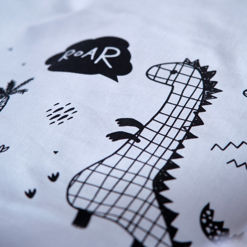 Yatak Örtü Seti - Dino - Mavi - 100 x 150 cm