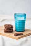 Akrilik Aquamarin Tekli Kısa Bardak & Su Meşrubat Kahve Yanı Bardağı 400 ml ( Cam Değildir )