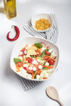 Akrilik Barok Beyaz Büyük Kare Meyve & Salata Kasesi & Karıştırma Kabı / 3,3 Lt  (CAM DEĞİLDİR)
