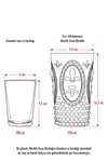 Akrilik Kırmızı Tekli Uzun Bardak & Su Meşrubat Bardağı 750 ml ( Büyük Boy & Cam Değildir )