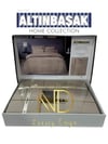 Altınbaşak Jakarlı Saten Çift Kişilik Nevresim Takımı Dıamond Sabre