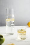 Borosilikat Cam Beyaz Başucu Sürahisi & Cam Sürahi * 600 ml