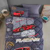 Clasy Tek Kişilik Ranforce Genç Desen Yorgan Seti Racing Team