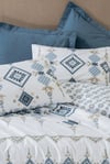 Cotton Box Bohem Nevresim Takımı Çift Kişilik Talora İndigo