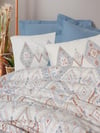 Cotton Box Bohem Nevresim Takımı Çift Kişilik Zanora İndigo