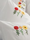 Cotton Box Brode Ranforce Çift Kişilik Nevresim Takımı Mina Pembe