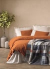 Cotton Box Çift Kişilik Battaniyeli Nevresim Comfy Clement Tarçın
