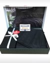 Cotton Box Çift Kişilik Jakarlı Saten Nevresim Takımı Dama Siyah
