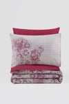 Cotton Box Dual Çift Kişilik Nevresim Takımı Vidal Bordo