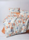 Cotton Box Flanel Nevresim Takımı Çift Kişilik Rina Kiremit