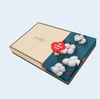 Cotton Box Flanel Nevresim Takımı Tek Kişilik Flowerland