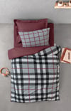 Cotton Box Genç Ranforce Nevresim Takımı Tek Kişilik Brave Bordo