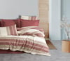 Cotton Box Line Nevresim Takımı Çift Kişilik Kenway Bordo
