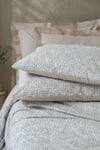 Cotton Box Minimal Çift Kişilik Nevresim Takımı Loom Bej