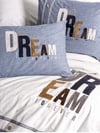 Cotton Box Mood Nakışlı Ranforce Çift Kişilik Nevresim Takımı Forever Gri 8680108071144