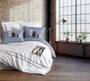 Cotton Box Mood Nakışlı Ranforce Çift Kişilik Nevresim Takımı Forever Gri 8680108071144
