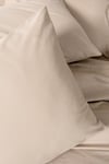 Cotton Box Plain Bej Tek Kişilik Ranforce Nevresim Takımı