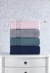 Cotton Box Plump 50x90 4'lü Havlu Seti Gri Lacivert Pembe Mavi
