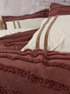 Cotton Box Ranforce Çift Kişilik Yatak Örtülü Nevresim Takımı Limi Rolf Tarçın
